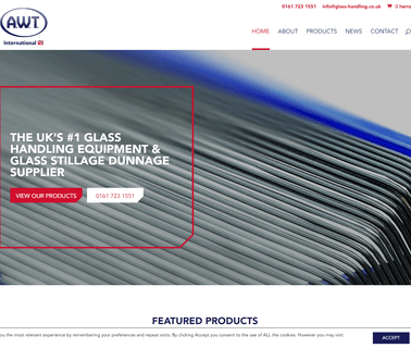 Glass and Profile Handling Equipmen west england