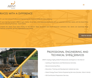 Arint Consulting Services Pty power generation consultants