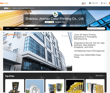 Shantou Jinmao Color Printing color printing bags