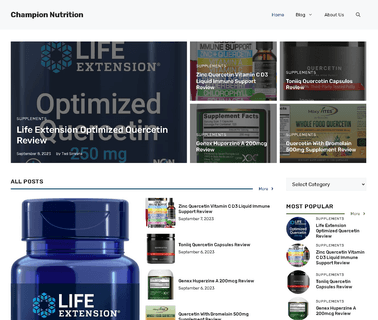 Champion Nutrition fitness fiber