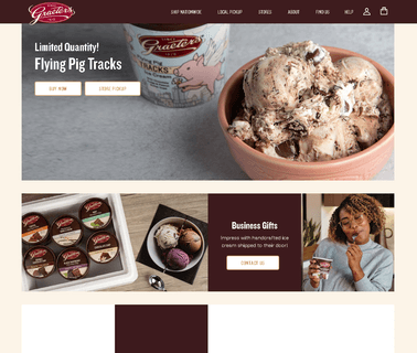 Graeters Ice Cream chocolate chip