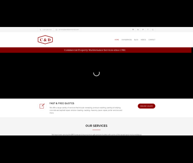 C & D Commercial Services  offers washing