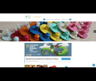 Karetag Kupe Yazilim Plastik Hayvancilik yellow metal