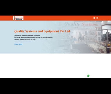 Quality Systems equipments poultry