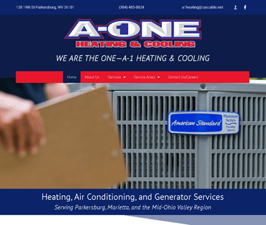 Heating and Cooling- Parkersburg Wv- A-1 Heating & Cooling call west