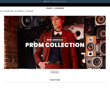 Vincent Damerique boutique collection