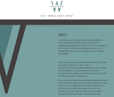 The Whalen Agency agency represents