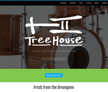 Treehouse Custom Drums musical kits