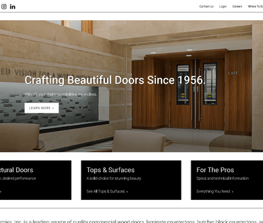 Vt Industries wood grilles