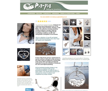 Sea Themed Gifts.Silver Des gift necklace