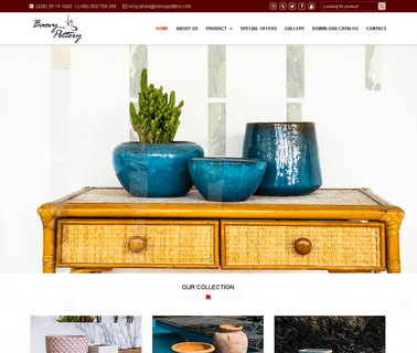Bao Vy International ceramic outdoor planters