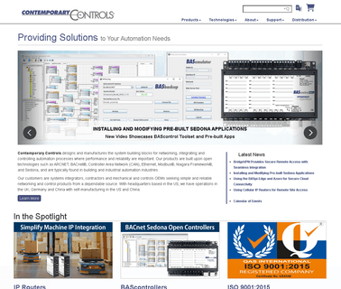 Contemporary Controls, Ne caning