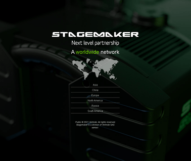 Stagemaker control technology software