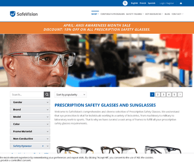 Home - Safevision z87 ansi