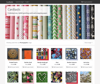 Cardtastic gift wrap items