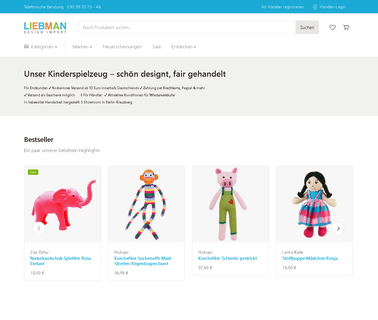 Liebman Design Import E.K. shop hand