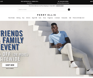 Perry Ellis International designer shirts