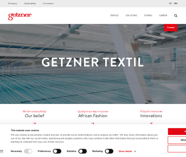 Getzner Textil Ag camping materials