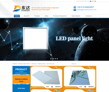 Jiangyin City Dongda Reflectorized aluminum bar lighting