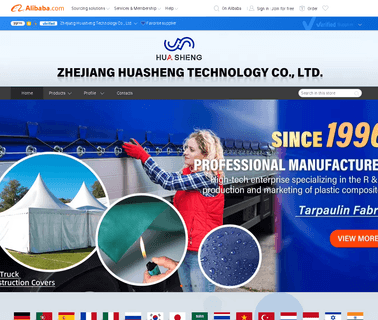 Zhejiang Huasheng Warp Knitting New knitting warp