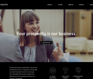 Prosperity Health financial service