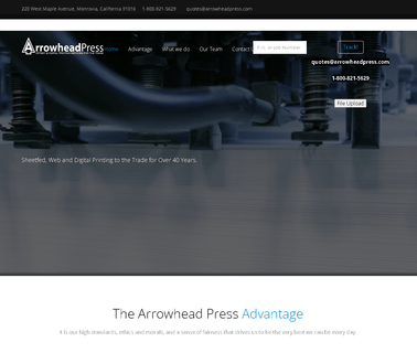 Arrowhead Press - Quality Custom Commercial Printing for the commercial bookbinding services