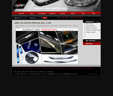 Hon Yuauto-Parts automobiles parts