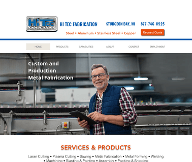 Hitec Fabrication tanks welding