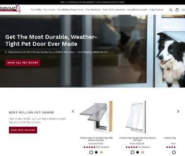 Endura Flap Pet Doors sliding glass doors