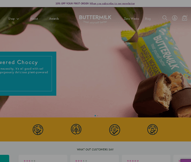 Home - Buttermilk free confectionery