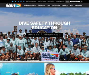 Home - Naui Worldwide association diving