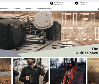 Grizzly Coolers fishing camping hiking