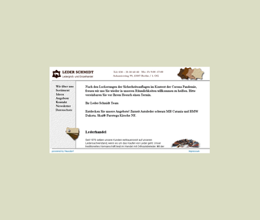 Kurt Schmidt Lederhandel mugs mousepads