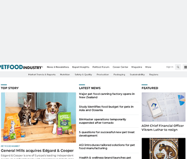 Petfood Industry food education