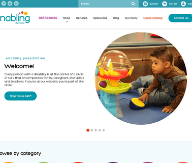 Products and Toys for Special Needs Child Enabling Devices balls new