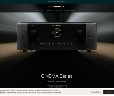 Marantz audio market
