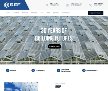 South Essex Fabricating Inc aluminum greenhouses