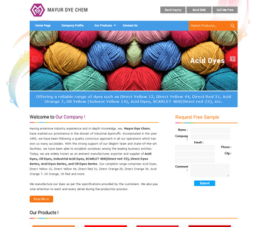 Mayur Dye Chem red dye