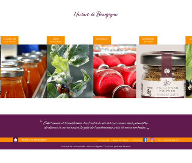 Nectars De Bourgogne: Profile carbonated fruit