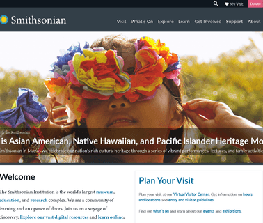 Smithsonian Homepage | Smithsonian Institution museum