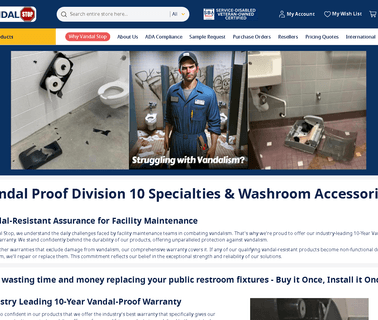 Vandal Stop Products hardware offer