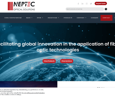 Neptec Optical Solutions devices home