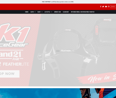 Home - K1 Racegear health products