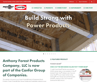 Lumber, Anthony Forest Products - - wood building