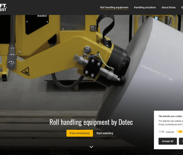 Dotec Roll Handling Solutions roll handling