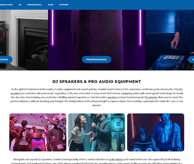 Innovative Concepts & Design audio pro sound