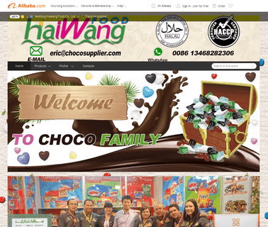 Weifang Haiwang Food chocolate sunflower