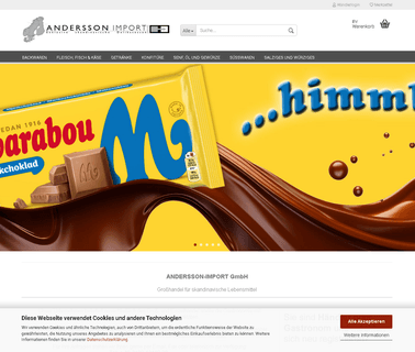 Andersson Import Gmbh gourmet kitchen