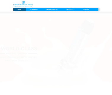 Cipriani Harrison Valves Corp fittings usa
