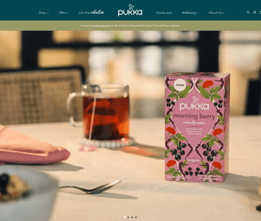 Pukka Herbs teas and herbs